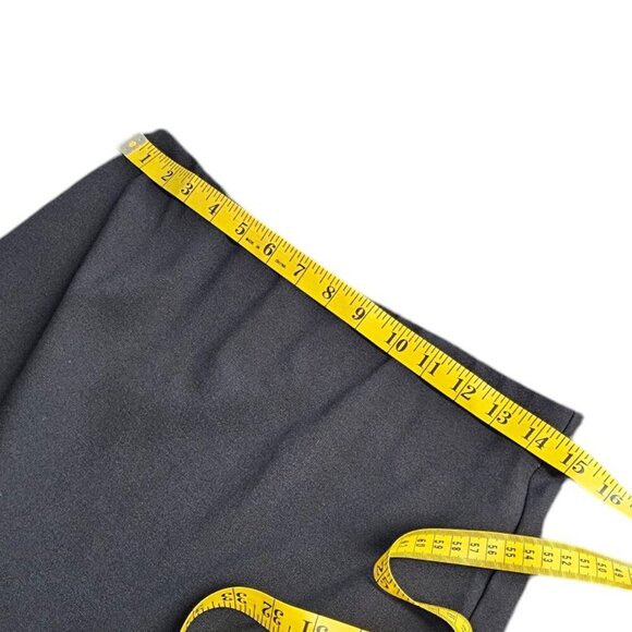 Love Stitch Womens High Low Trumpet Skirt, Black, Stretch , Size Large - Picture 5 of 7